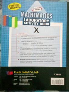 Class 10 Mathematics Laboratory Activity Book