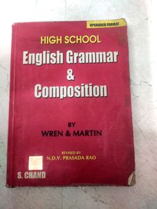 High School English Grammar & Composition Wren & Martin