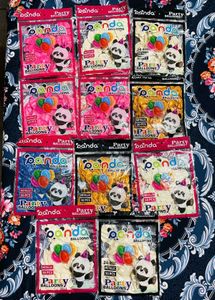 Panda Party Balloons Packets (Decoration Items)