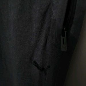 Puma Men Heathered Regular Fit Track Pants