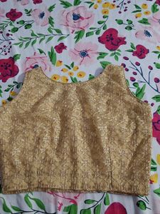 Golden Embellished Blouse