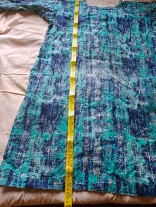 Blue &amp; Green Tunic Dress