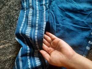 Aurelia Blue Printed Kurta