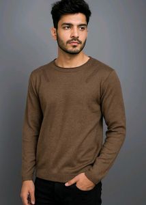 Brown Pullover Sweater