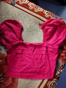 Pink Blouse Top