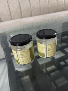 set of 8 Glass Jars