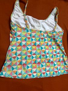 Multi Colour Swim Top