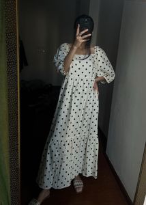 Off White Polka Dot (Plus Size FIT)