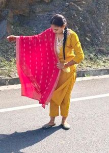 Elegant Yellow Kurta Set