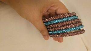 Hyderabadi Crystal Bangles