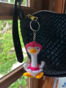 Crochet Keychain Bag charm