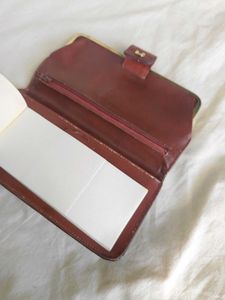 Genuine Leather Clutch