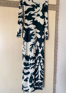 Patterned Maxi Dress