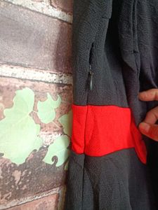 Black &amp; Red Fit &amp; Flare Dress