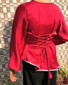 Y2k Corset Assymetrical Kurti❤️