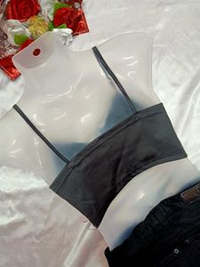 🖤Black Satin Bralette🖤