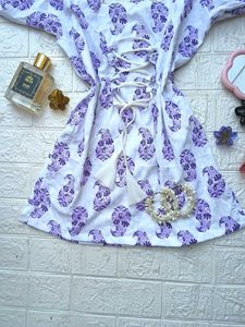 Corset Back Pinteresty Kurti 🪻🫶🏻