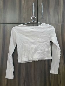 Long Sleeve Crop Top
