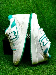 New Balance 550 White Teal Sneakers