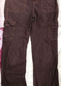 Brown Cargo Pants