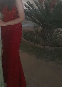 Red Sparkly Dress