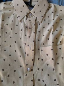 Patterned Short Sleeve Shirt