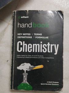 Arihant Physics, Mathematics, Chemistry, Handbook