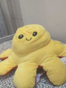 Reversible emoji soft toy