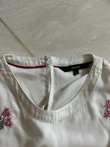 Floral Embroidered Top