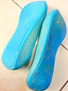 Garima Blue Flats—