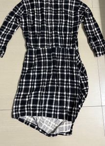 Plaid Mini Dress