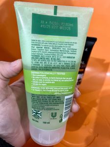 Simple Face Wash and Glamveda mask