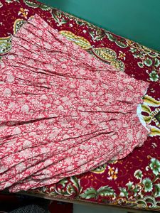Floral Print Maxi Skirt