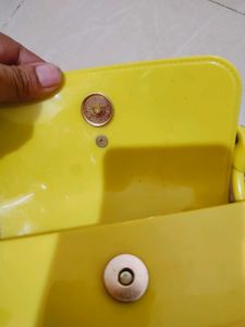 Yellow Crossbody Bag