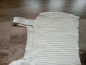 Knitted Crop Top.