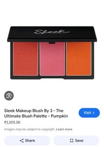 Makeup Essentials Lakme &amp; Sleek Blush Palette