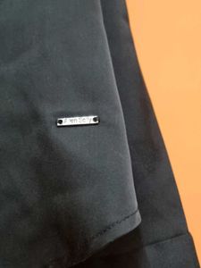 Black Georgette Shirt by Allen Solly