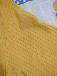 Mustard Yellow Button-Down Tunic
