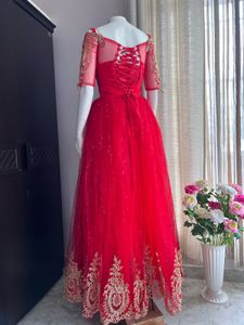 Red Luxury Occasion Gown