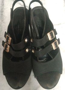 Black Heels Sandals