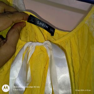 🇮🇳Never Worn Nighty !! Cuddly yellow
