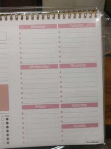 WEEKLY PLANNER