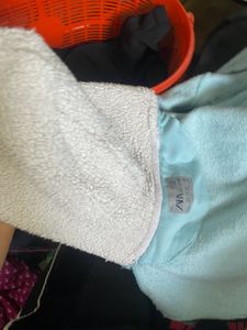 Zara Hoddie Light Blue