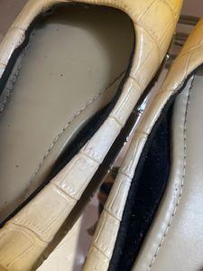Yellow White Ombre Ballerina Shoe