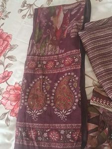 Elegant Kurta Pant Duppata 3 PIECE  Set HEAVY DUPP