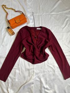 Maroon Tank Top