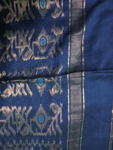 Beautiful Navi Blue Noyakhali Jamdani