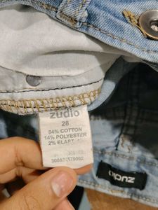 Light Wash Denim Jeans