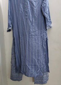 Blue Kurti Pant Set