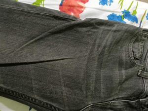 Gray Denim Jeans